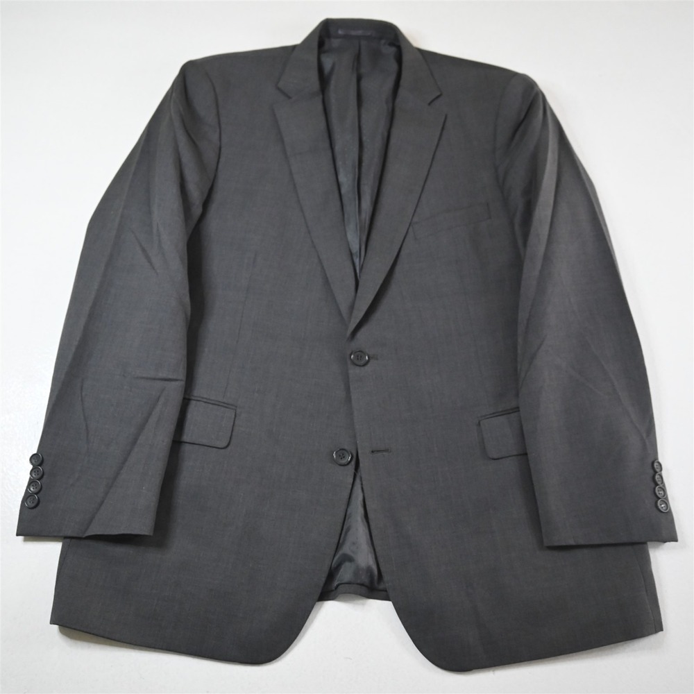 Mantoni‎ 46R Gray Super 140s Wool Mens Blazer Suit Jacket Sport Coat